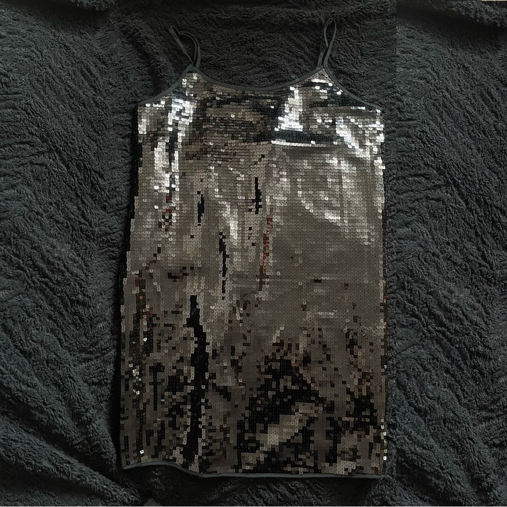 Joe Fresh Sequin Halter Dress